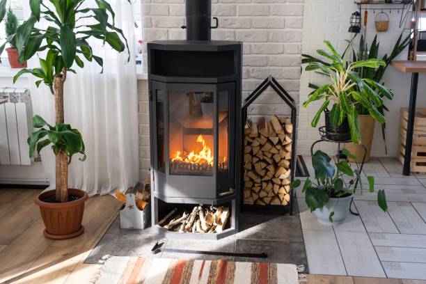 chauffage bois dans tiny house